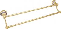 Полотенцедержатель Fixsen Bogema gold FX-78502G двойной