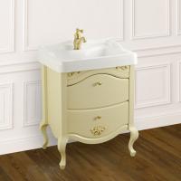 Тумба с раковиной Migliore Impero 60 с ящиками, decape sabbia