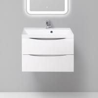 Тумба с раковиной BelBagno Marino 70 bianco lucido