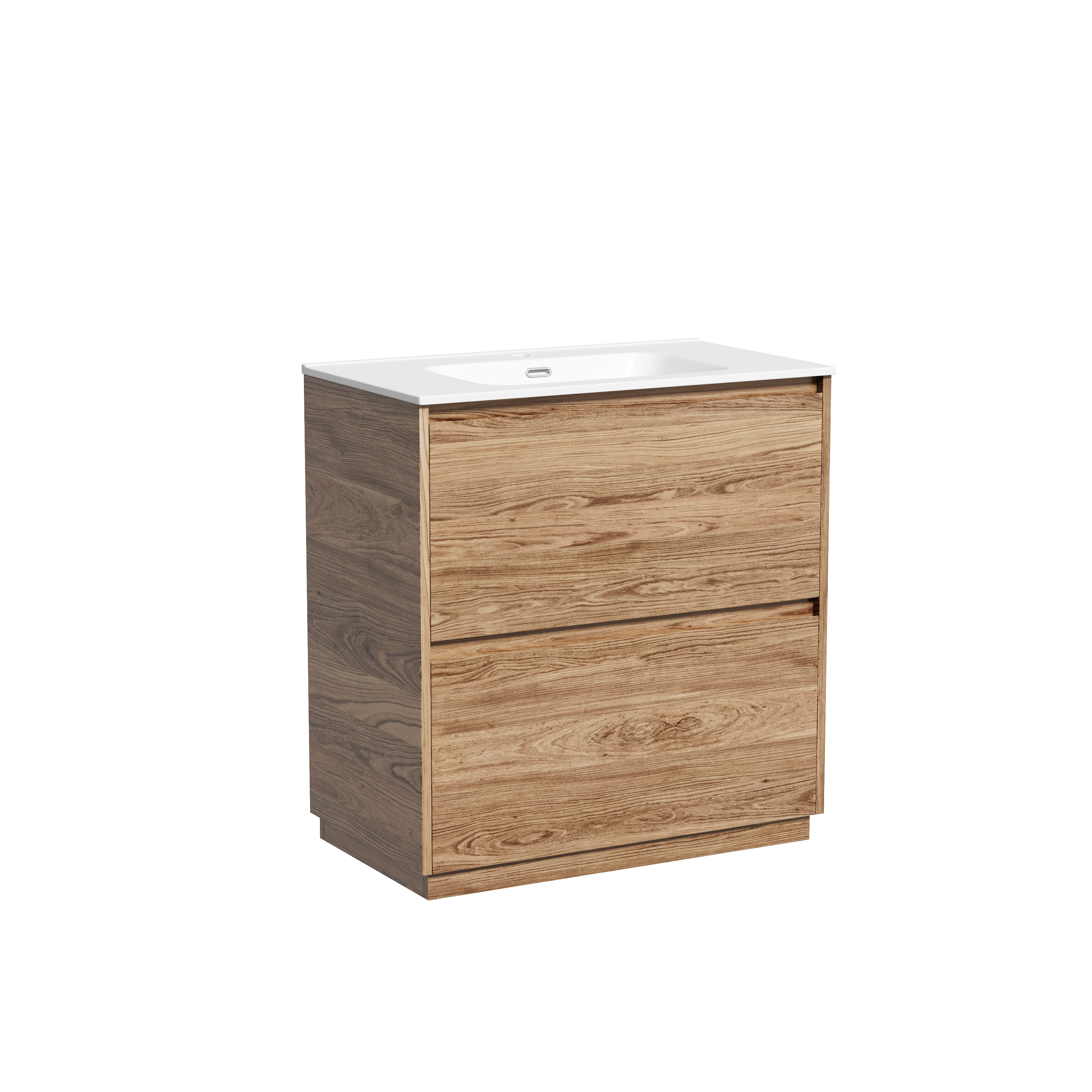 Тумба с раковиной Sancos Libra Floor 80 дуб чарльстон, напольная