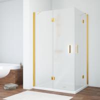 Душевой уголок Vegas Glass AFA-F TUR NOVO h1890 120*100 09 10 L профиль золото глянцевое, стекло сатин