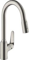 Смеситель для кухни Hansgrohe Focus M42 71800800 сталь