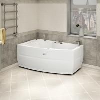 Акриловая ванна Radomir Аризона 170х100 см Bronze с гидромассажем