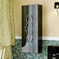 Пенал Clarberg Due Amanti 50 черный, ручки хром