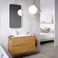 Мебель для ванной Aqwella 5 stars Accent 90 дуб золотой L