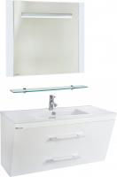 Мебель для ванной Bellezza Берта подвесная 100 белая