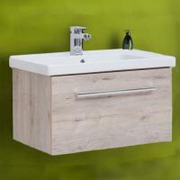 Тумба под раковину Dreja Big Inn 80 подвесная, дуб кантри