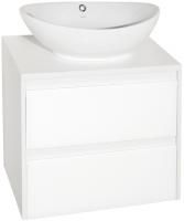 Тумба под раковину Style Line Монако 60 Plus, осина белая