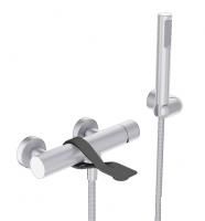 Смеситель для ванны Webert One-B NB850101741 белый/нержавеющая сталь