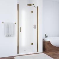 Душевая дверь в нишу Vegas Glass AFP TUR NOVO h1890 120 05 10 R профиль бронза, стекло сатин