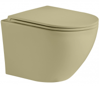 Подвесной унитаз WeltWasser SK Merzbach 004 MT-GN оливковый матовый