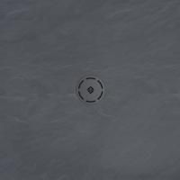 Поддон для душа Jacob Delafon Singulier 90х90 серый сланец с сифоном