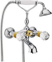 Смеситель для ванны Webert Karenina KA720201017 хром-золото