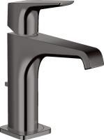 Смеситель для раковины Axor Citterio E 36110330 полированный черный