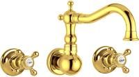 Смеситель для раковины Migliore Arcadia 18399 с внутренней частью, золото