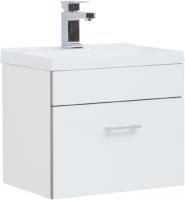 Тумба под раковину Aquanet Верона 50 подвесная, белая