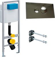 Инсталляция для унитаза Viega Eco plus 713386 крепления + кнопка смыва