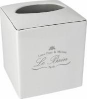 Бокс для салфеток Kassatex Le Bain White ALB-TH-W белый