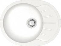 Мойка кухонная ZETT lab. T010Q001 белый лед