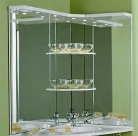 Зеркало Aquaton Корнер 100 R угловое