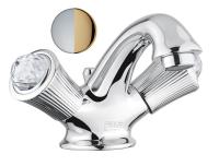 Смеситель для раковины Fiore Venere Sky Swarovski® 13CO0622, хром/золото