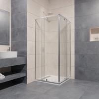 Душевой уголок RGW Passage PA-38 (985-1100)х1000х1950 профиль хром, стекло прозрачное