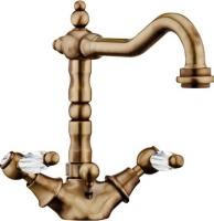 Смеситель для раковины Webert Alexandra AL700302065 бронза