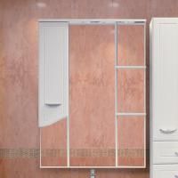 Зеркало-шкаф Misty Дрея 75 L с подсветкой