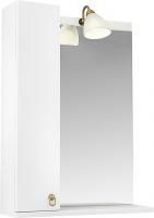 Зеркало-шкаф Triton Реймс 60 L с подсветкой, белый