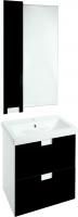 Мебель для ванной Bellezza Пегас 50 подвесная, черная