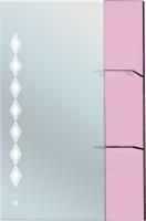 Зеркало Bellezza Глория Гласс 65 розовое
