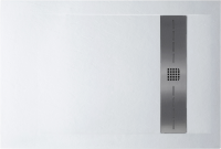 Поддон для душа Stworki Эстерсунд 160x80 белый камень