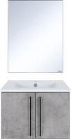 Мебель для ванной Brevita Rock 60 бетон светло-серый