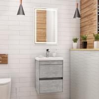 Мебель для ванной Art&Max Family 40, подвесная, Cemento Veneto