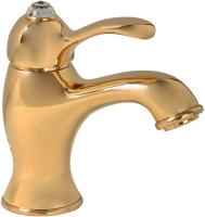 Смеситель для раковины Migliore Lem Swarovski 18893 золото