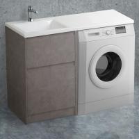 Тумба с раковиной BelBagno Kraft-LVD 60 pietra grigio