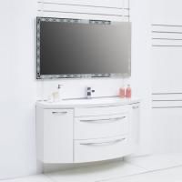 Мебель для ванной De Aqua Лонг 140 белая