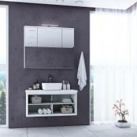 Мебель для ванной Aquaton Брук 100 открытая, дуб латте