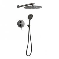 Душевая система Filarete Roun FL1028BG, графит
