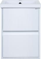 Тумба с раковиной Misty Алиса 40 подвесная, белая