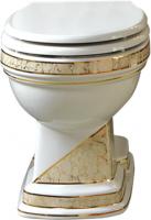 Чаша для унитаза-компакта Creavit Klasik KL310-ОЕ с функцией биде, диагональ беж