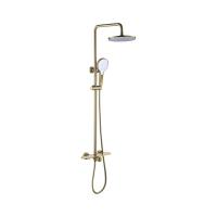 Душевая стойка Bronze de Luxe Icon 80112CG, матовое золото