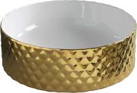 Накладная раковина ArtCeram Rombo OSL009 oro, 44 см