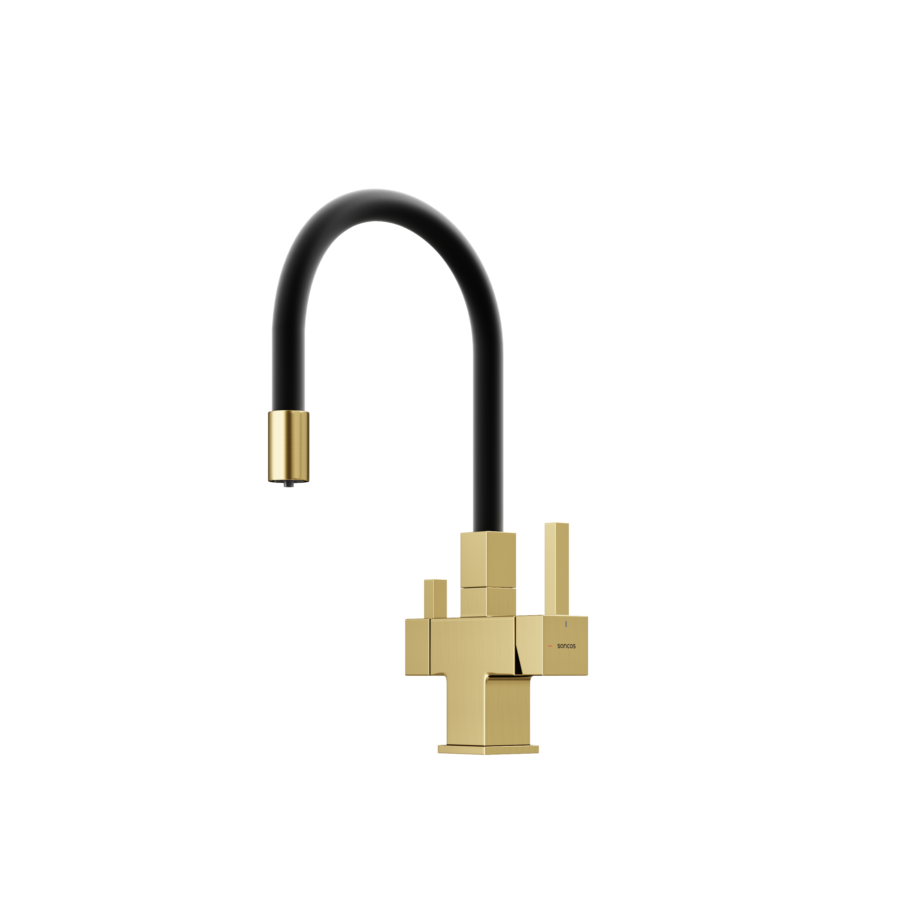 Смеситель для кухни Sancos Arno SC4005BG, брашированное золото