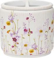 Стакан Croscill Pressed Flowers 6A0-002O0-9928/990 для зубных щёток, белый