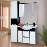 Мебель для ванной Misty Франко 85 венге, белая