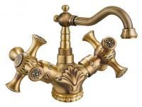 Смеситель для раковины Zorg Antic A 7009U-BR