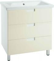 Тумба с раковиной Bellezza Пегас 90 напольная, бежевая