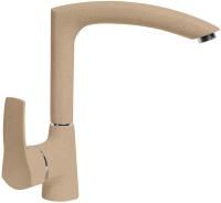 Смеситель для кухни AquaGranitEx C-7040 песочный