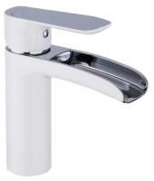 Смеситель для раковины Gappo Noar G1048-8 белый/хром